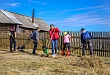 В Горнослинкино ведет работу волонтерский отряд «Армия добра»